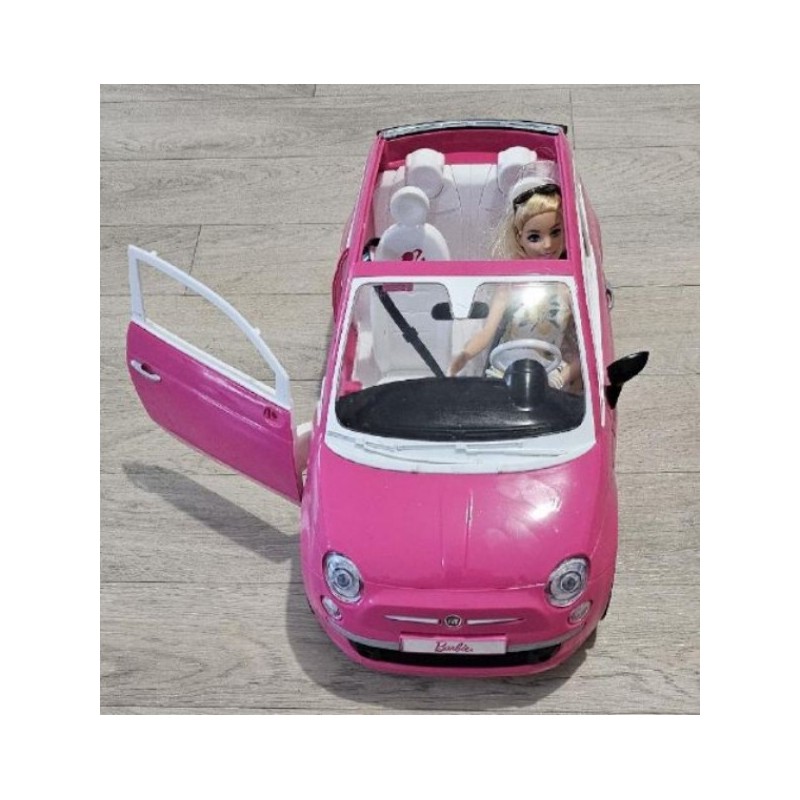 Voiture Barbie avec sa poupée