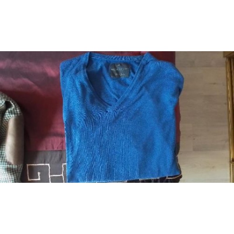 Pull Angelo Litrico bleu T 2XL