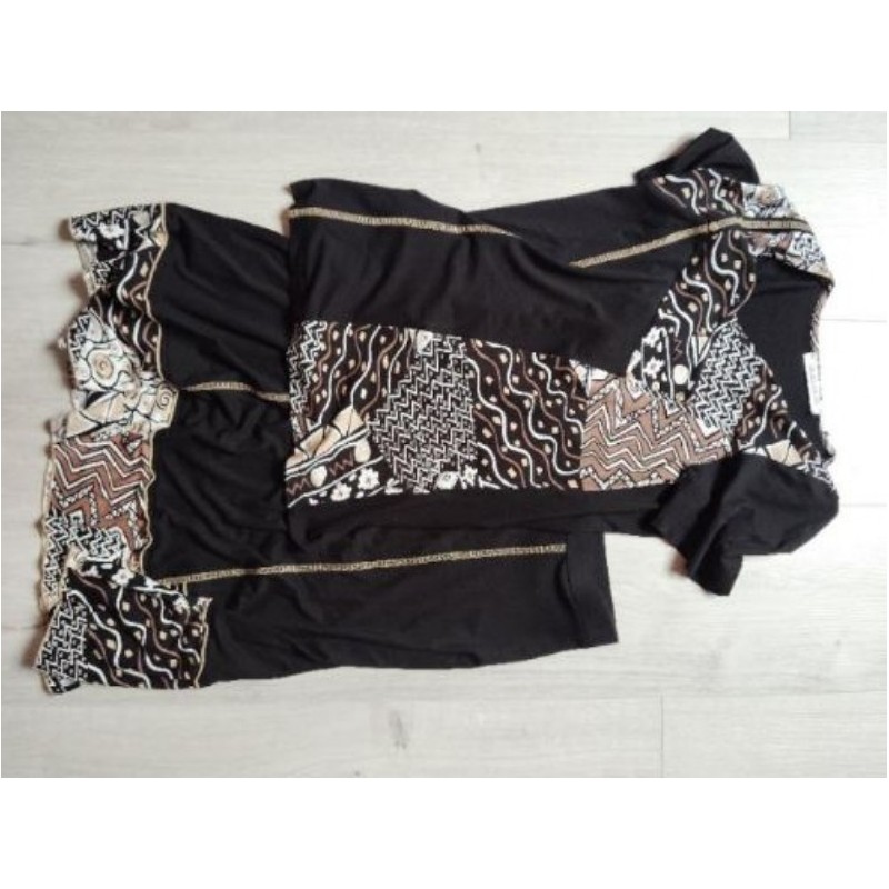 Ensemble jupe Christine Laure noir marron T38