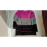 Haut fushia noir gris Armand Thiery  T2