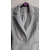 Veste tailleur grise cintrée taille XS/S