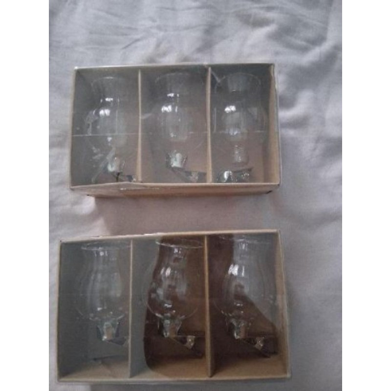 Lot de 6 mini vases à fleurs à clipser