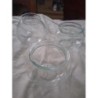 Lot de 3 vases en verre