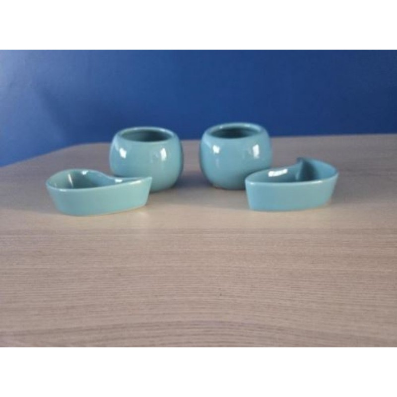 Verrine à sauce bleu