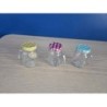 Petit pot avec couvercle lot de 2