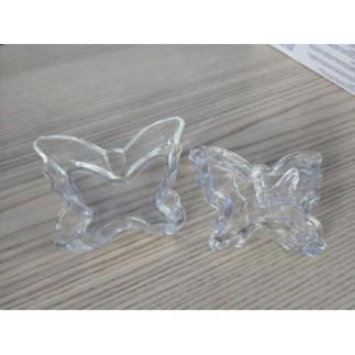 boite en verre papillon