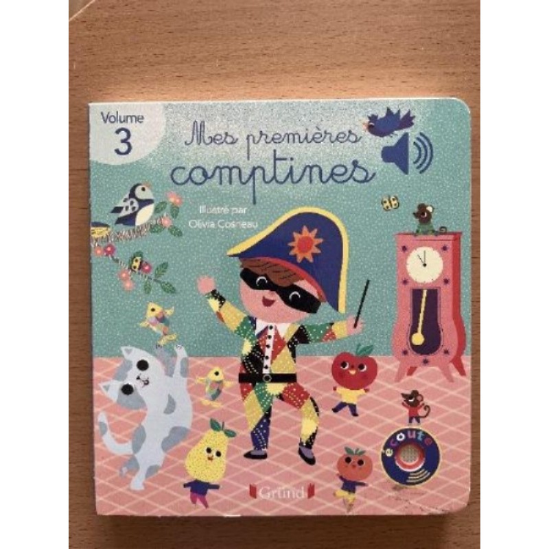 Livre Premières Comptines