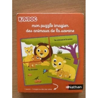 Puzzle imagier animaux