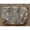 Pochette dorée 