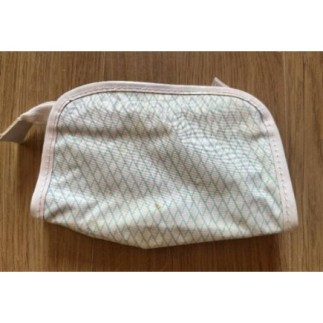Pochette blc/verte 