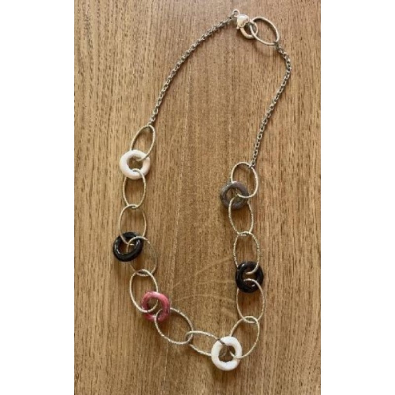 Collier porcelaine