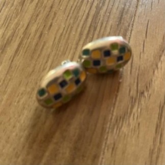Boucles muticolores pinces