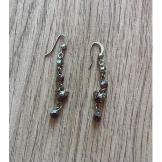 Boucles longues marrons