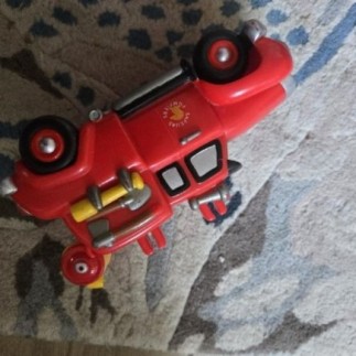 Camion pompiers plastique