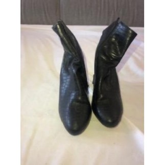 Botine noir croco taille 41