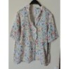 Chemisier à fleurs en coton Blancheporte T 46