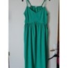 Robe longue verte T 48