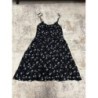 Jupe courte noire fleurie H&M - taille 38