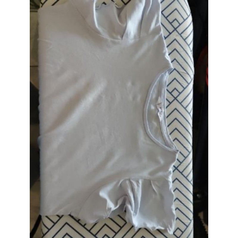 T-shirt volants ciel T.13/14 ans