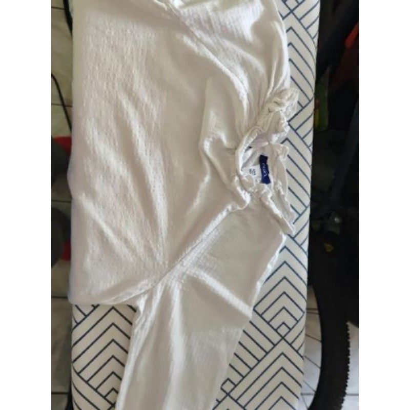 Top manches longues blanc T.12 ans