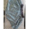 Jupe coton bleu T.4 ans