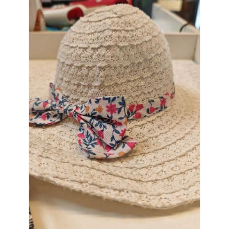Grand chapeau blanc T.55