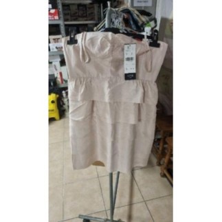 Robe 123 en soie T 38 rose
