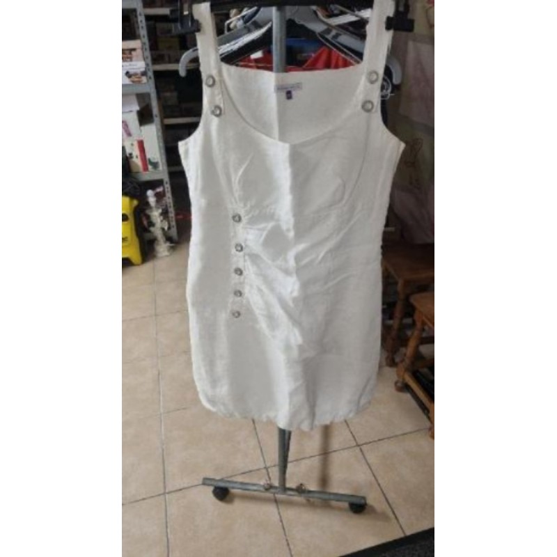 Robe blanche T 38 PB