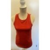 Debardeur sport rouge - H&M - taille M brassière intégrée 
