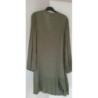 Robe coton vert amande  déco  blanc . NEUVE JAMAIS  PORTÉE he T L