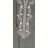 Robe coton vert amande  déco  blanc . NEUVE JAMAIS  PORTÉE he T L