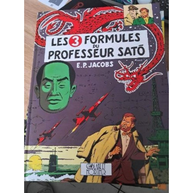 BD Les 3 formules du professeur Sato 
