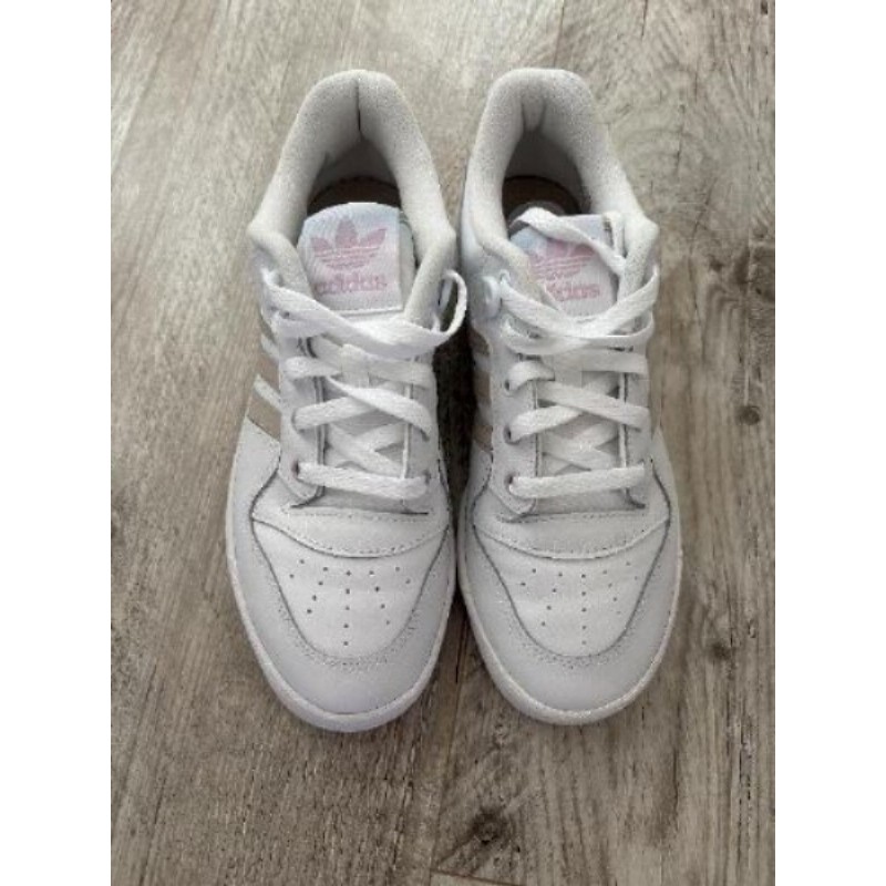 Baskets blanches, beiges et roses Adidas - taille 39