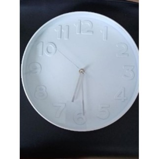 HORLOGE BLANCHE