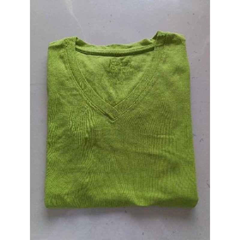 TEE-SCHIRT VERT POMME TAILLE 38-40