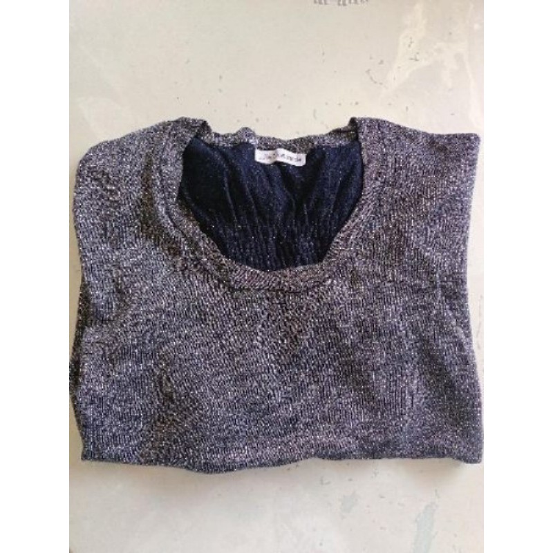 SWEAT PULL PAILLETÉ MANCHE LONGUEJULIE GUERLANDE TAILLE M