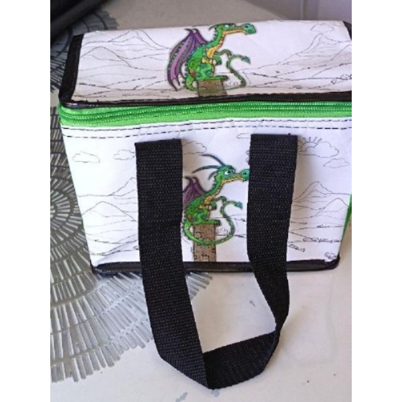 SAC ISOTHERME DRAGON KIUB ET SES 3 TUPPERWARES