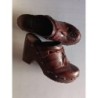 SABOTS MARRON ASH CUIR TAILLE 37