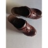 SABOTS MARRON ASH CUIR TAILLE 37