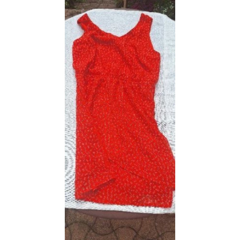 Robe orange Camaïeu, taille 38