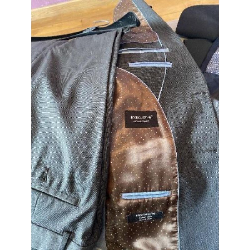 COSTUME Homme Gris Marron ARMAND THIERRY T46