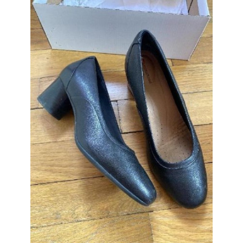 Chaussures femmes cuir talon carré CLARCK’S POINTURE 37,5 