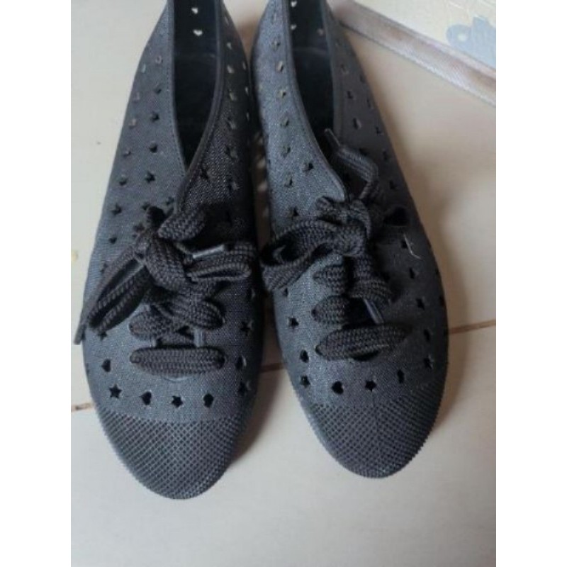 Chaussures noires femme taille 38 à lacets 