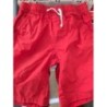 Bermuda rouge Kiabi 6 ans 100% coton