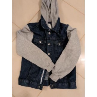 Veste en jean denim sweat...