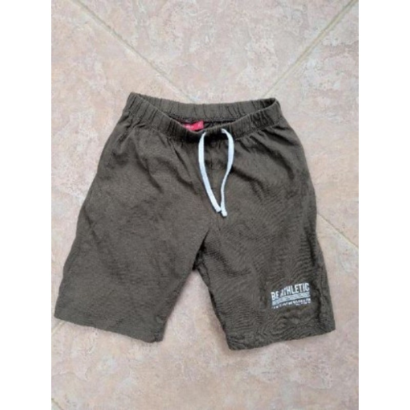 Short coton marron 6 ans 