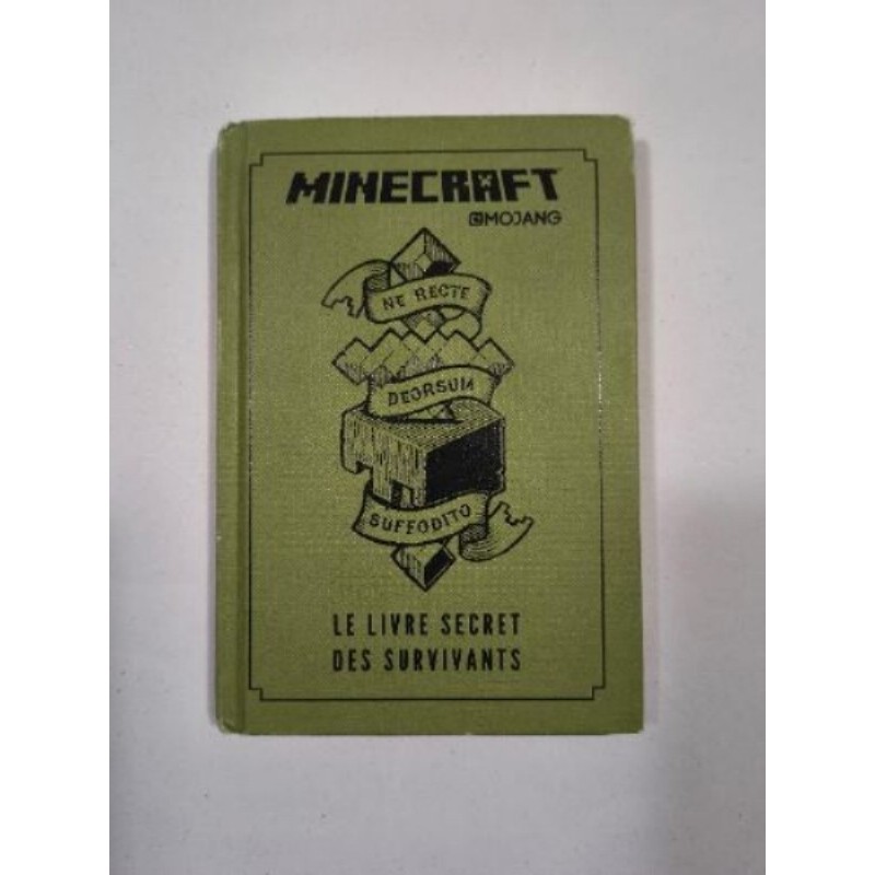 Livre Minecraft : le livre secret des survivants.