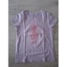 Tee-shirt mauve avec ananas KIABI 10ans 