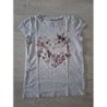 Tee-shirt gris avec lapins H&M 8/10ans