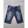 Short en jeans bleu effet usé 10ans